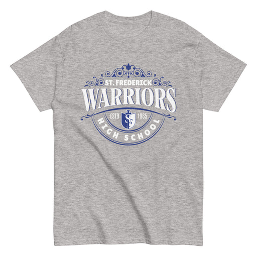 St. Frederick High School Warriors Grey Classic Unisex T-shirt 211