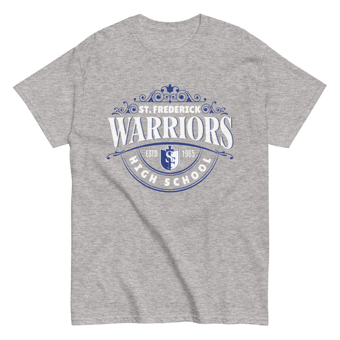 St. Frederick High School Warriors Grey Classic Unisex T-shirt 211