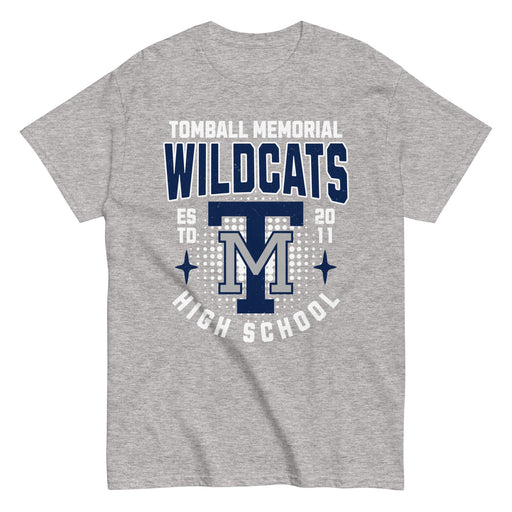 Tomball Memorial High School Wildcats Grey Classic Unisex T-shirt 204