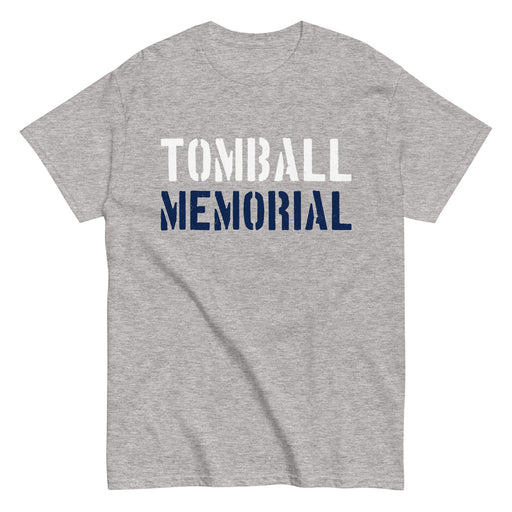 Tomball Memorial High School Wildcats Grey Classic Unisex T-shirt 017