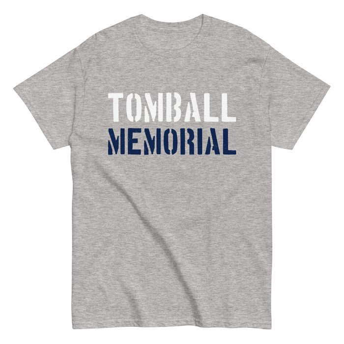 Tomball Memorial High School Wildcats Grey Classic Unisex T-shirt 017