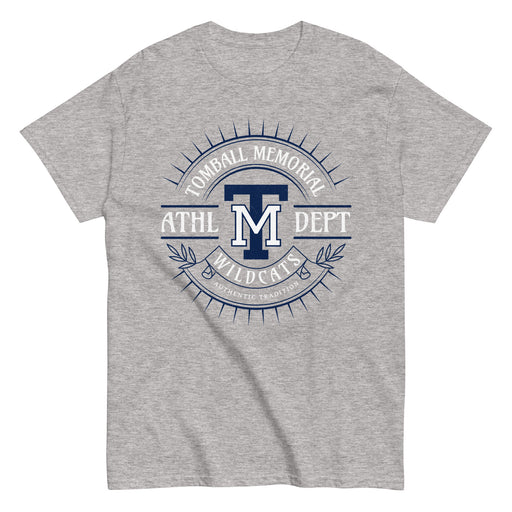 Tomball Memorial High School Wildcats Grey Classic Unisex T-shirt 201