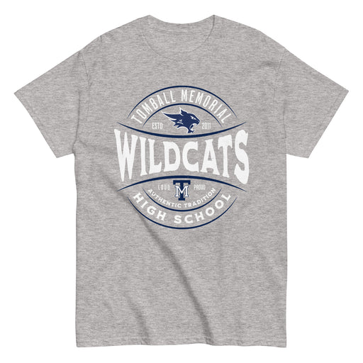 Tomball Memorial High School Wildcats Grey Classic Unisex T-shirt 218