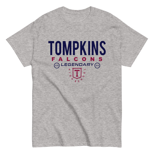 Tompkins High School Falcons Grey Classic Unisex T-shirt 003