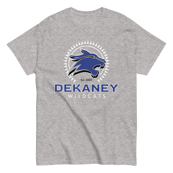 Dekaney High School Wildcats Heather Grey Classic Unisex T-shirt 226