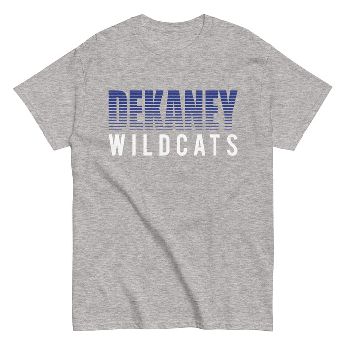 Dekaney High School Wildcats Heather Grey Classic Unisex T-shirt 024