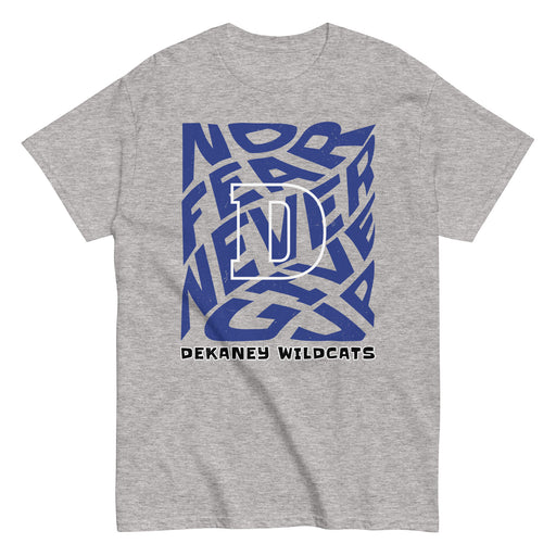 Dekaney High School Wildcats Heather Grey Classic Unisex T-shirt 236