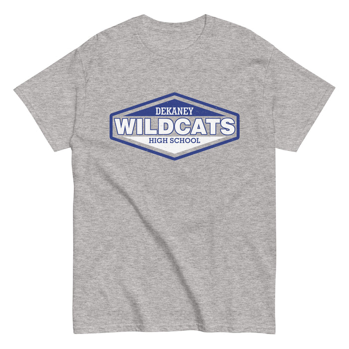 Dekaney High School Wildcats Heather Grey Classic Unisex T-shirt 009