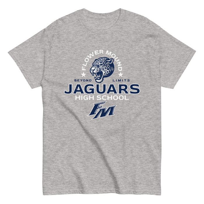 Flower Mound High School Jaguars Sport Grey Classic Unisex T-shirt 222