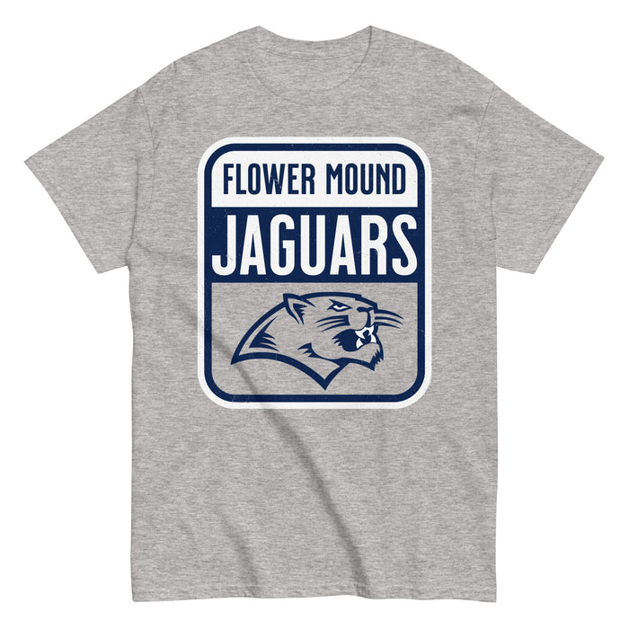 Flower Mound High School Jaguars Sport Grey Classic Unisex T-shirt 001