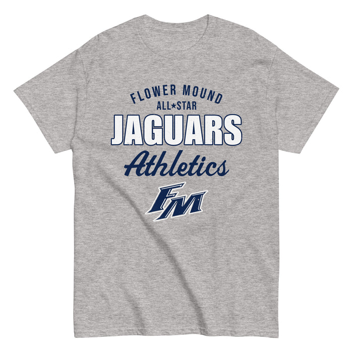 Flower Mound High School Jaguars Sport Grey Classic Unisex T-shirt 034