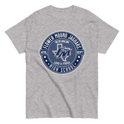 Flower Mound High School Jaguars Sport Grey Classic Unisex T-shirt 224