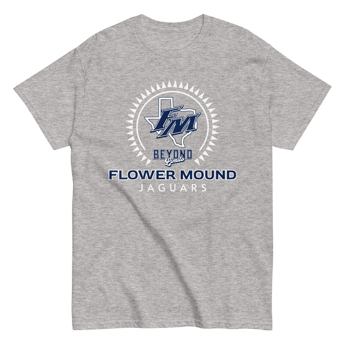 Flower Mound High School Jaguars Sport Grey Classic Unisex T-shirt 226