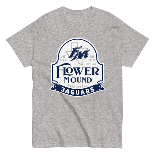 Flower Mound High School Jaguars Sport Grey Classic Unisex T-shirt 219