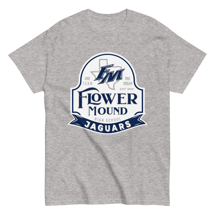 Flower Mound High School Jaguars Sport Grey Classic Unisex T-shirt 219