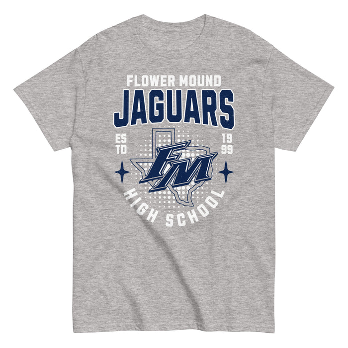 Flower Mound High School Jaguars Sport Grey Classic Unisex T-shirt 204