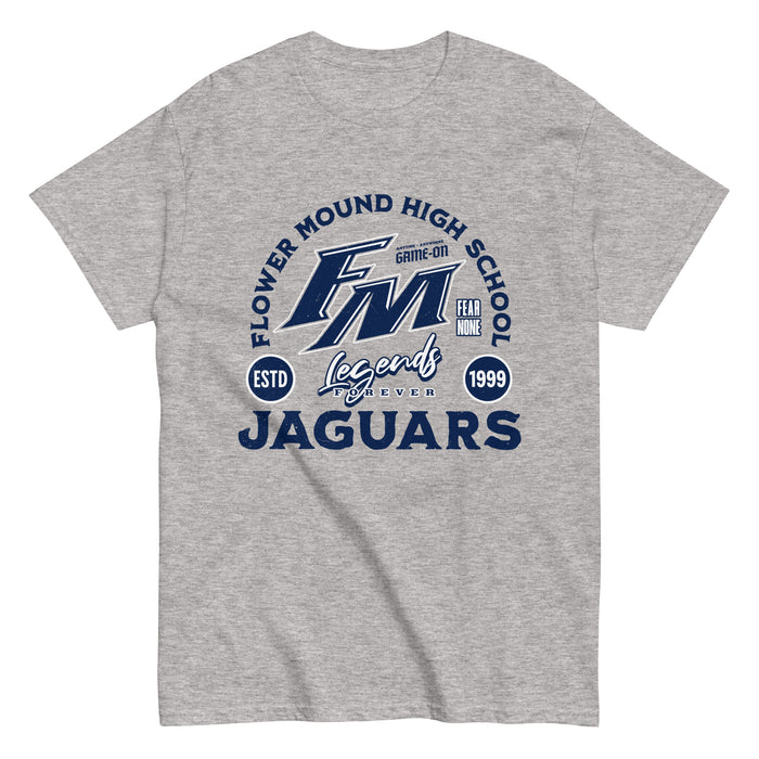 Flower Mound High School Jaguars Sport Grey Classic Unisex T-shirt 208