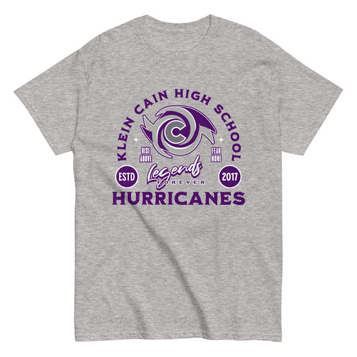 Klein Cain High School Hurricanes Sport Grey Classic Unisex T-shirt 208