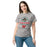 Woman wearing The Woodlands High School Highlanders Sport Grey Classic Unisex T-shirt 222