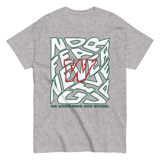 The Woodlands High School Highlanders Sport Grey Classic Unisex T-shirt 236