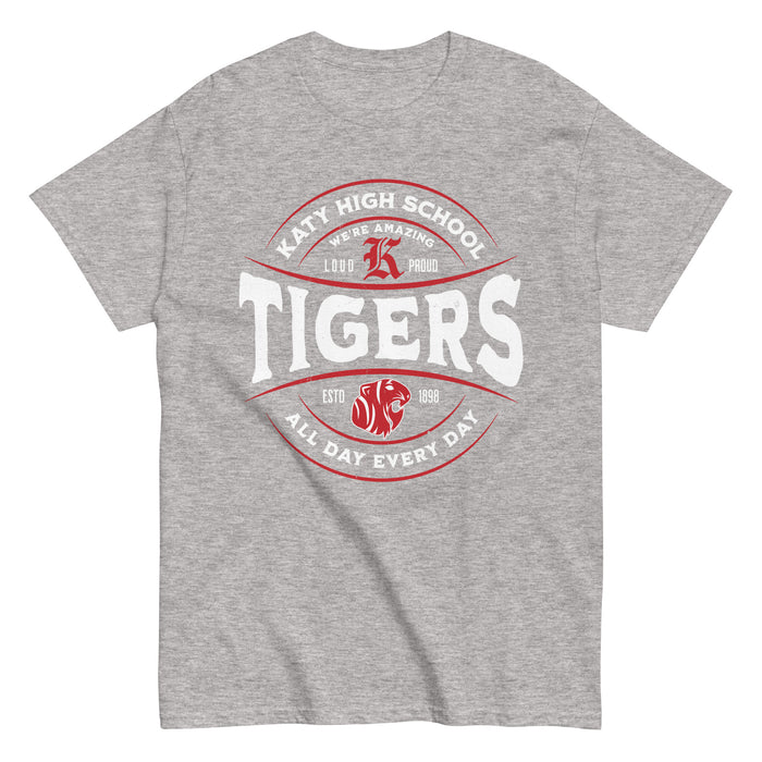 Katy High School Tigers Sport Grey Classic Unisex  T-shirt 218