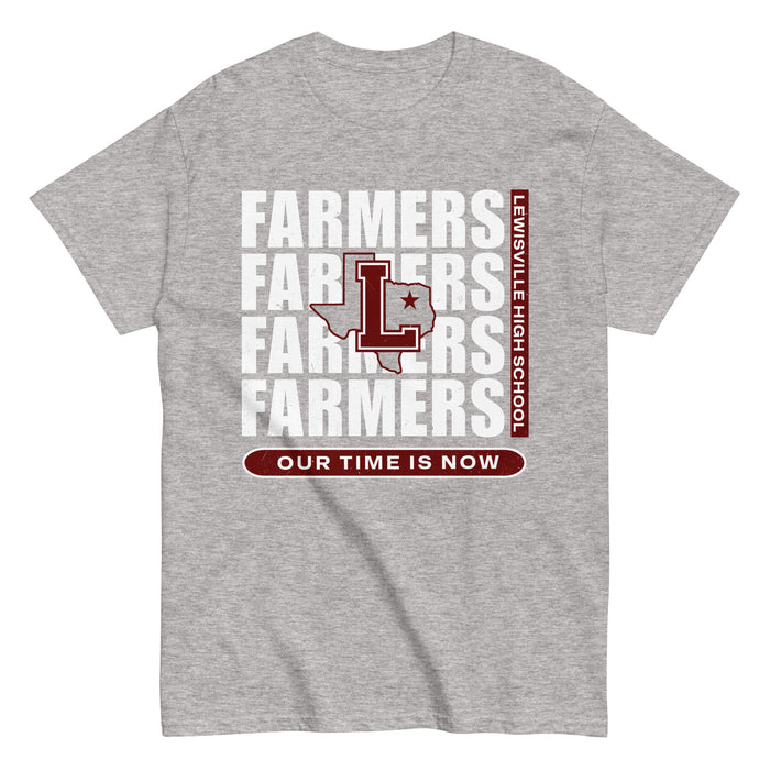 Lewisville High School Farmers Grey Classic Unisex T-shirt 235
