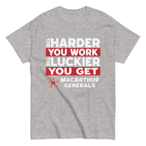 MacArthur High School Generals Grey Classic Unisex T-shirt 238