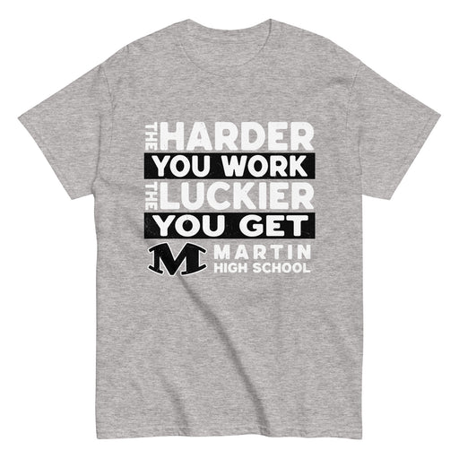 Martin High School Warriors Grey Classic Unisex T-shirt 238