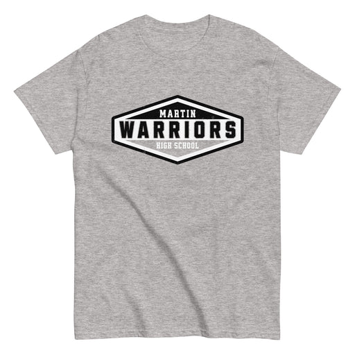 Martin High School Warriors Grey Classic Unisex T-shirt 009
