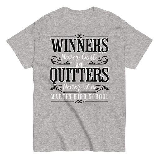 Martin High School Warriors Grey Classic Unisex T-shirt 237