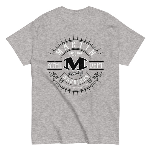Martin High School Warriors Grey Classic Unisex T-shirt 201