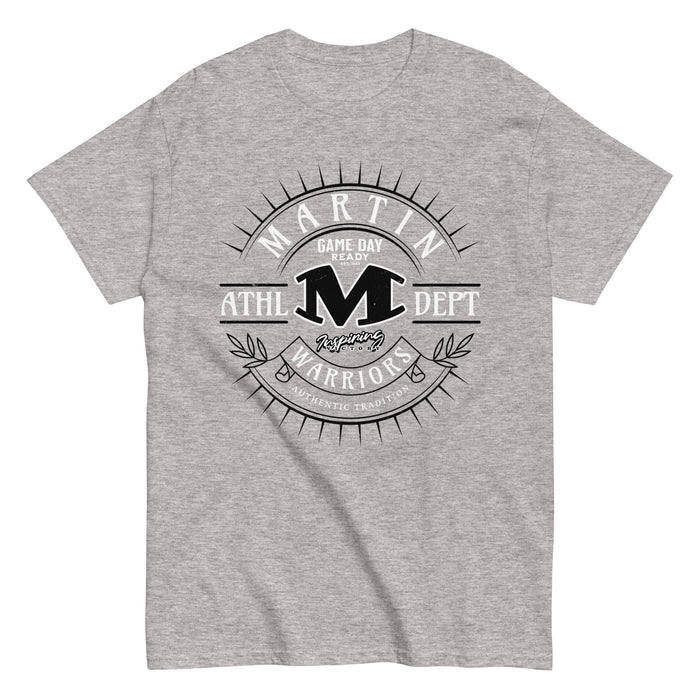 Martin High School Warriors Grey Classic Unisex T-shirt 201