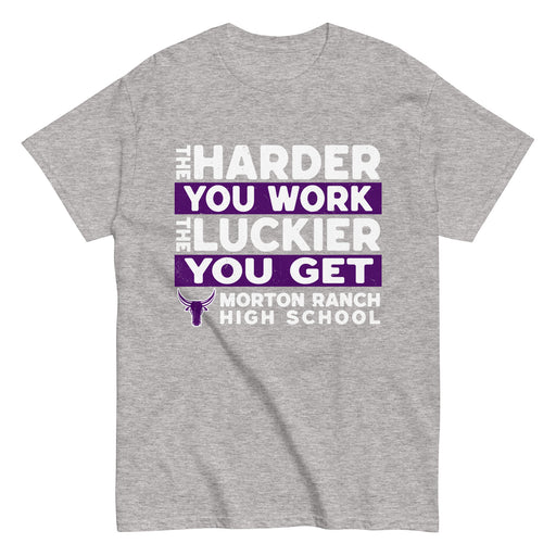 Morton Ranch High School Mavericks Grey Classic Unisex T-shirt 238