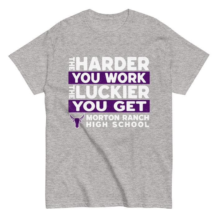 Morton Ranch High School Mavericks Grey Classic Unisex T-shirt 238