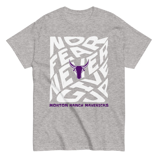 Morton Ranch High School Mavericks Grey Classic Unisex T-shirt 236