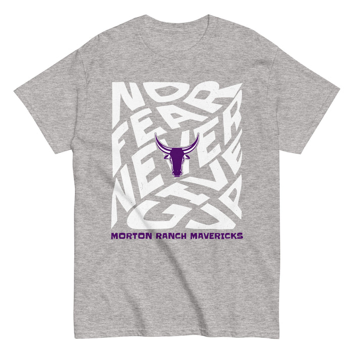Morton Ranch High School Mavericks Grey Classic Unisex T-shirt 236