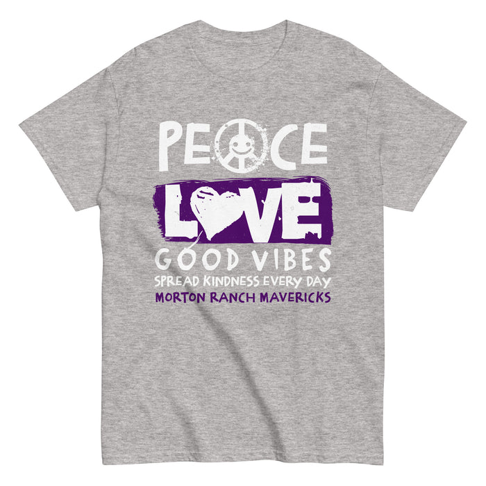 Morton Ranch High School Mavericks Grey Classic Unisex T-shirt 240