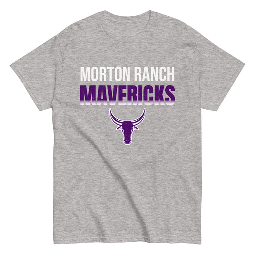 Morton Ranch High School Mavericks Grey Classic Unisex T-shirt 024