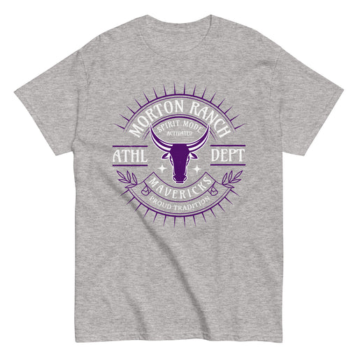 Morton Ranch High School Mavericks Grey Classic Unisex T-shirt 201