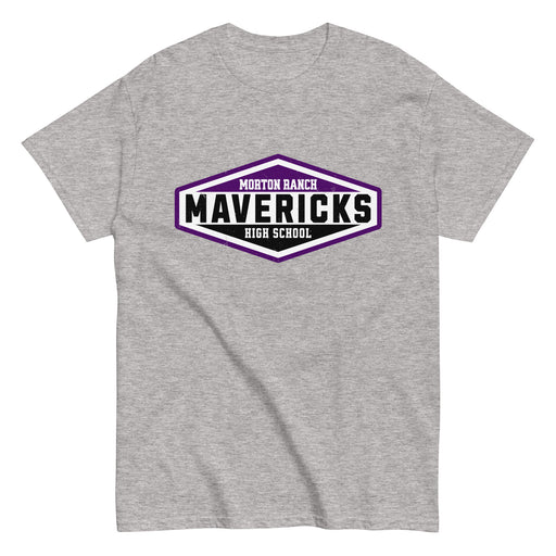 Morton Ranch High School Mavericks Grey Classic Unisex T-shirt 009