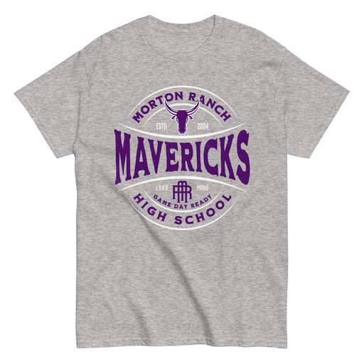 Morton Ranch High School Mavericks Grey Classic Unisex T-shirt 218