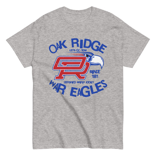 Oak Ridge High School War Eagles Grey Classic Unisex T-shirt 228