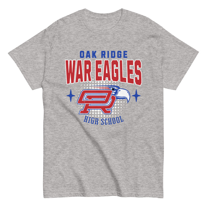Oak Ridge High School War Eagles Grey Classic Unisex T-shirt 204