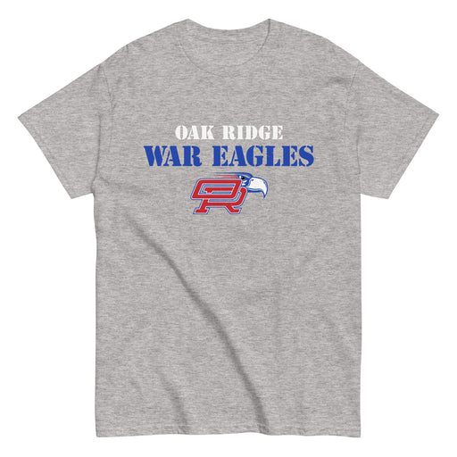 Oak Ridge High School War Eagles Grey Classic Unisex T-shirt 017