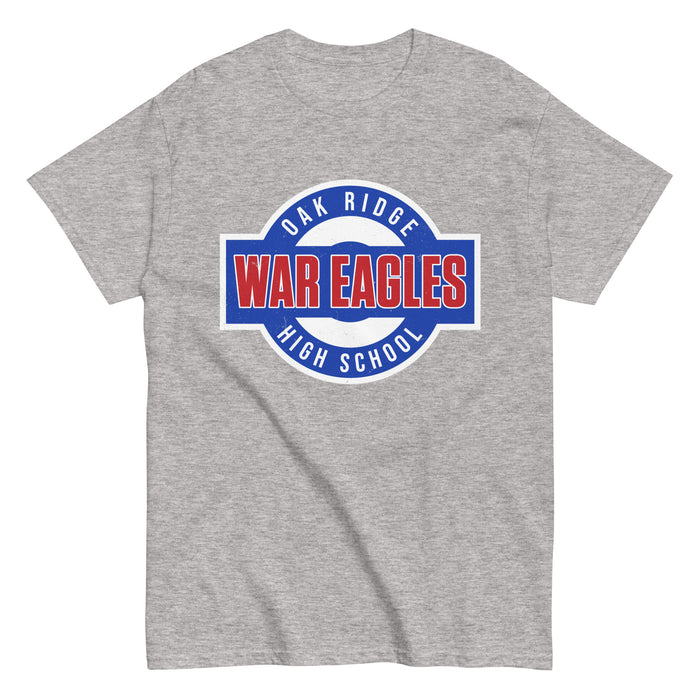 Oak Ridge High School War Eagles Grey Classic Unisex T-shirt 011