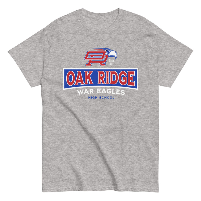 Oak Ridge High School War Eagles Grey Classic Unisex T-shirt 202