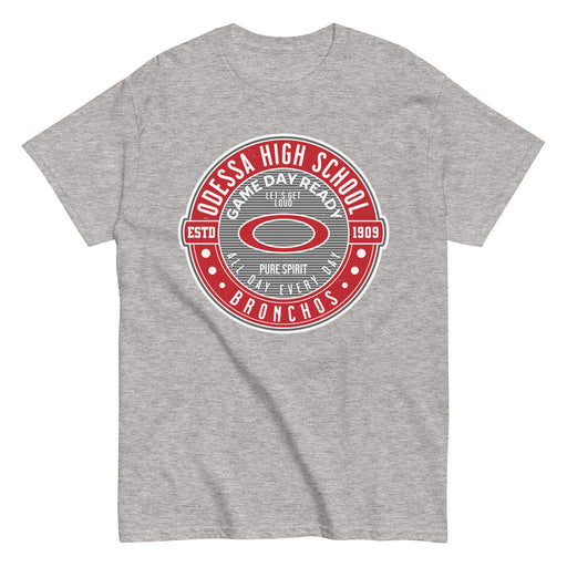 Odessa High School Bronchos Grey Classic Unisex T-shirt 224
