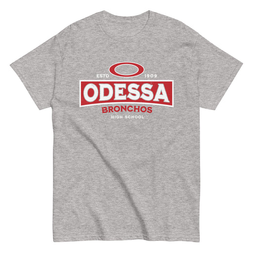 Odessa High School Bronchos Grey Classic Unisex T-shirt 202