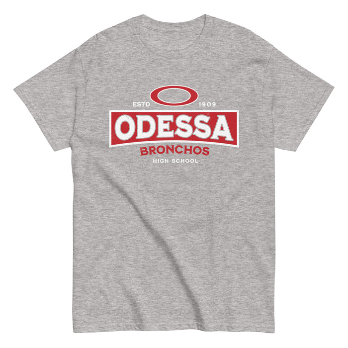 Odessa High School Bronchos Grey Classic Unisex T-shirt 202