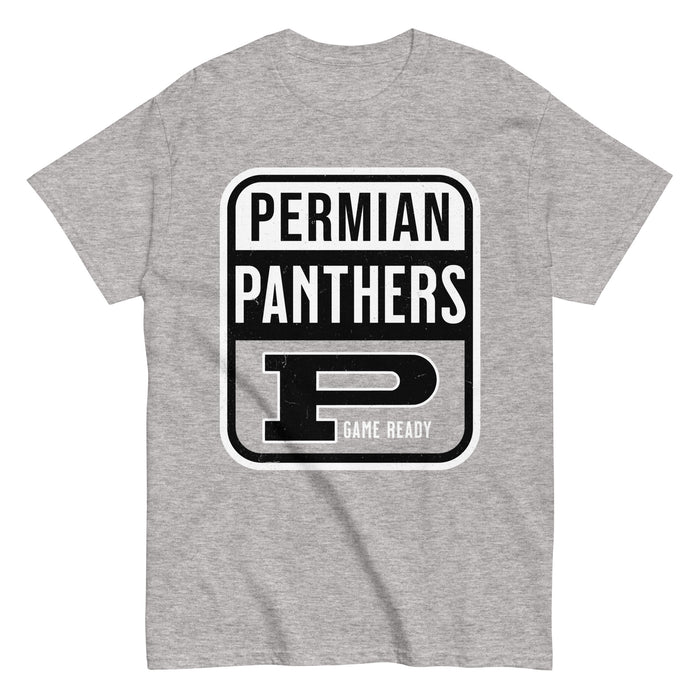 Permian High School Panthers Grey Classic Unisex T-shirt 001